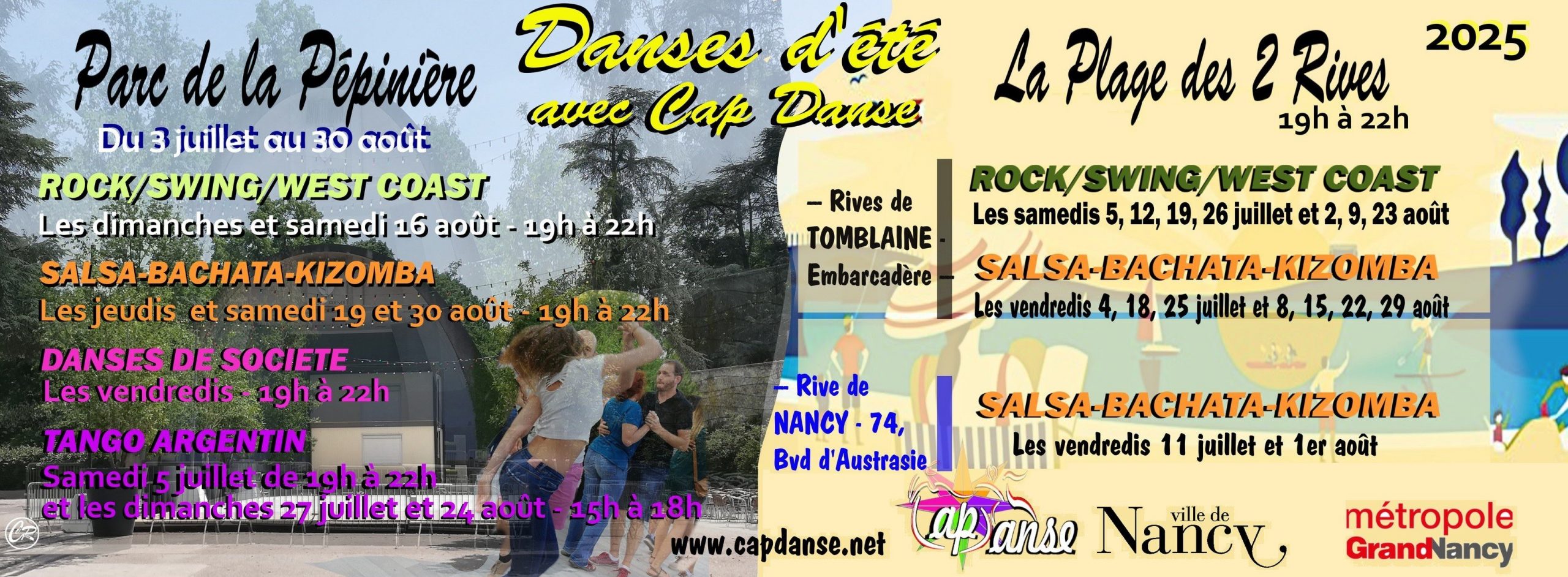 Danses d'Été 2025 - Affiche